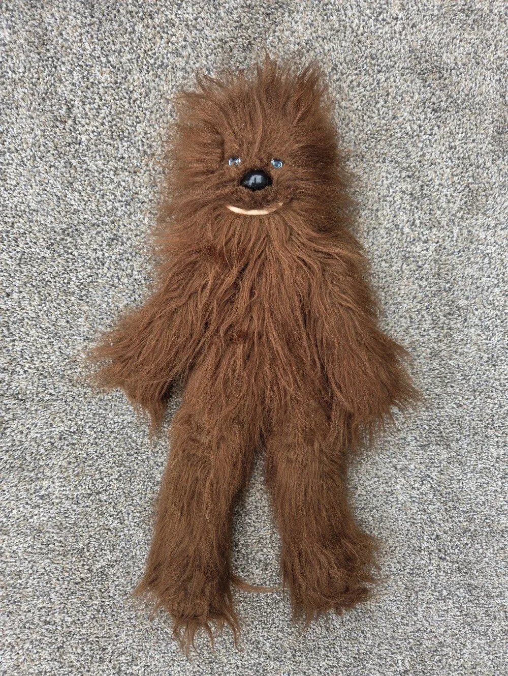Vintage 1977 Star Wars Kenner Chewbacca Plush Toy 20 inch Wookiee No Bandolier